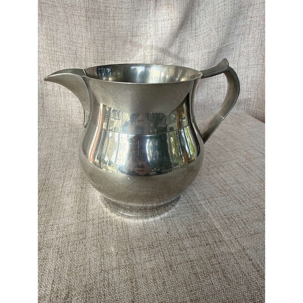 Stieff Pewter Old Sturbridge Village OSV SW9-17 Colonial Pitcher Vintage 6.5"